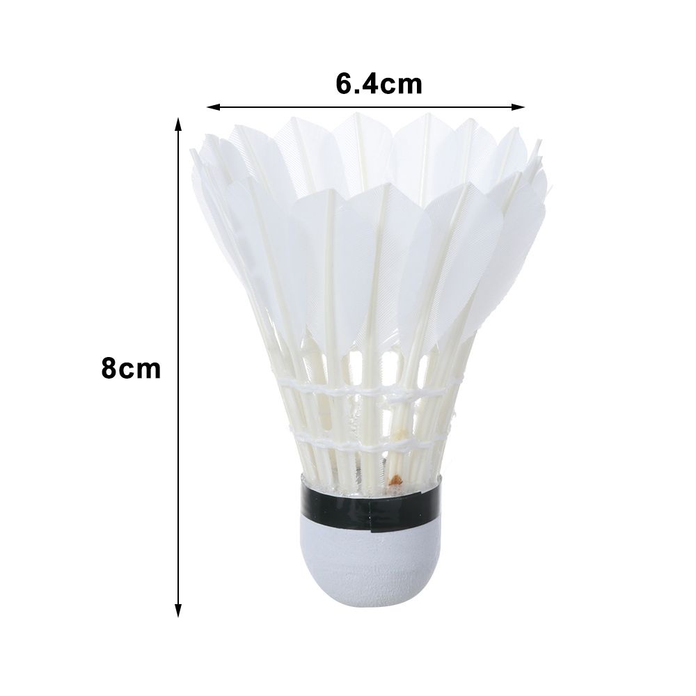 Set 4/ 6 cầu lông có đèn LED nhiều màu sắc phát sáng trong tối