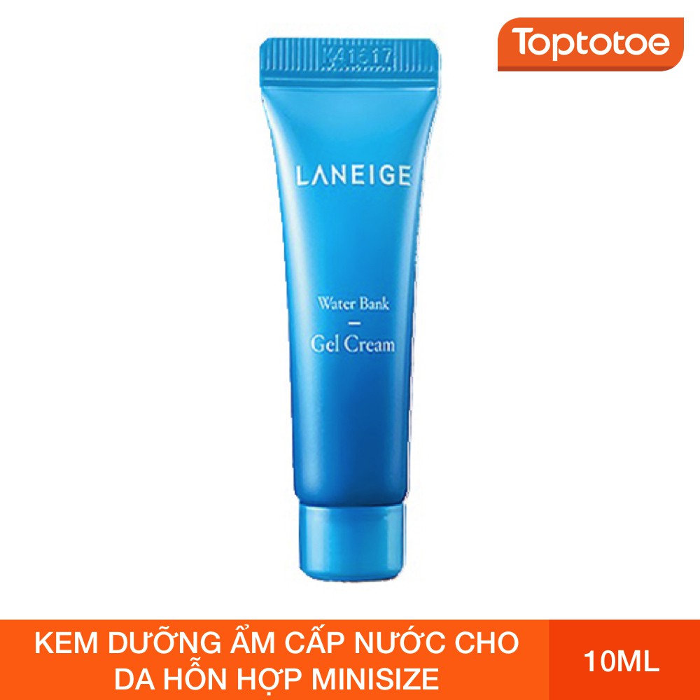 Kem Dưỡng Ẩm Dạng Gel Laneige Water Bank Gel Cream 10ml