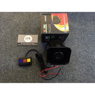 Còi hú 3 chế độ 3 nút nhấn