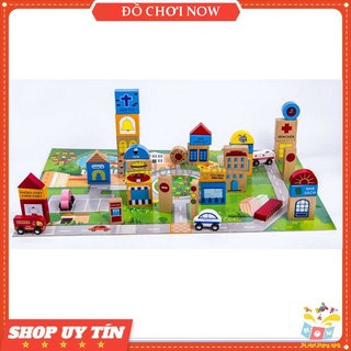 Đồ chơi xếp hình khối thành phố tương lai, Đồ chơi gỗ Winwintoys