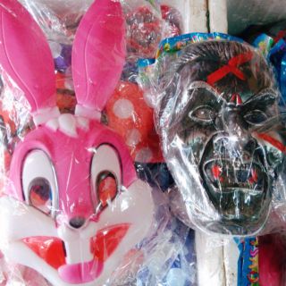 Combo sỉ 50 mặt nạ mong rẻ, 30 mặt nạ ma, mặt nạ thú