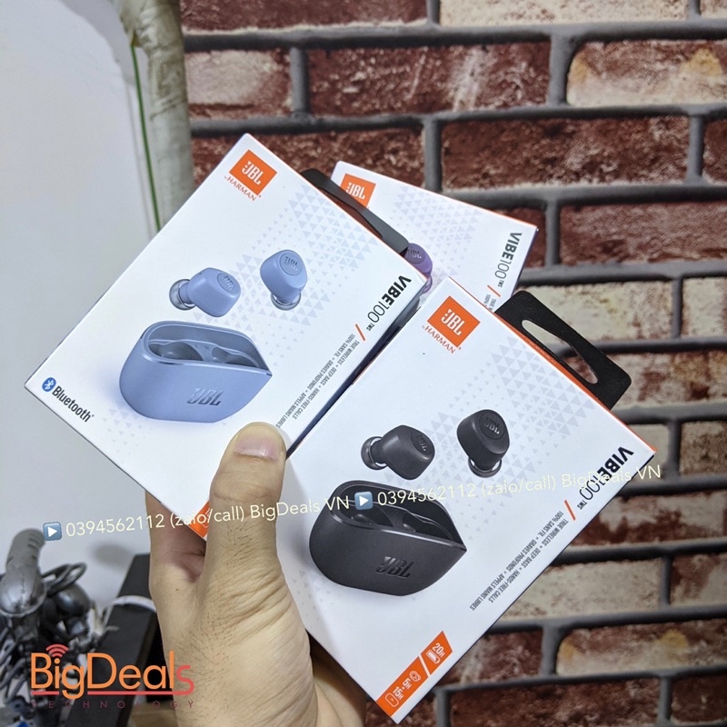 Tai nghe true wireless JBL VIBE 100TWS New chính hãng - USEDVN