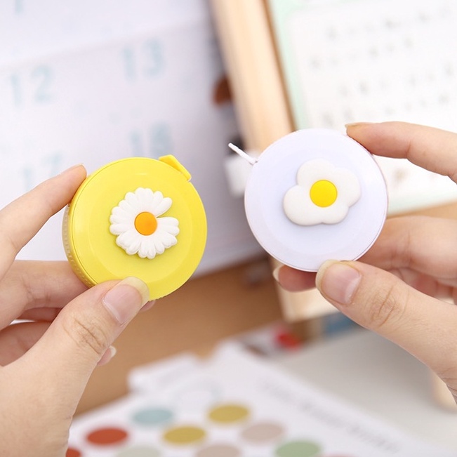 Thước dây mini đo vòng bụng, đo thủ công Cá store nhiều màu, nhỏ gọn siêu cute