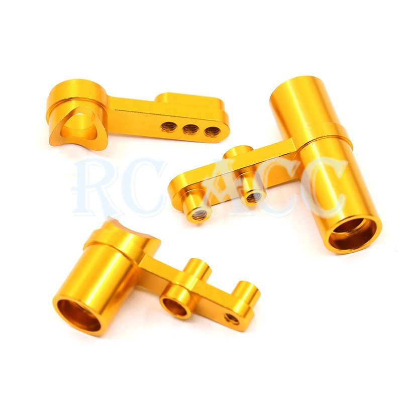 Rc 102057 122057 Bộ Động Cơ Servo Bằng Nhôm Cho Xe Điều Khiển HSP 1:10 94122 94188 94123 94111 94101 94103 94108 94107 Rc