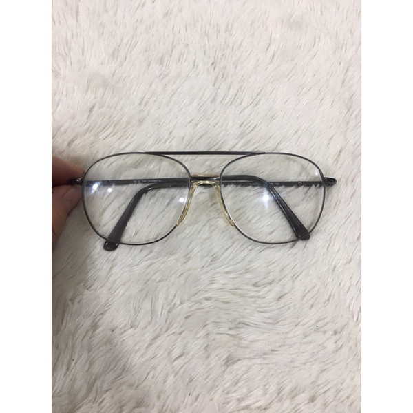 GỌNG KÍNH  LÃO HÀNG BÃI GUNMETAL Ý