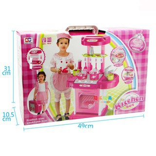 Bộ đồ chơi nấu ăn cho bé kitchen set