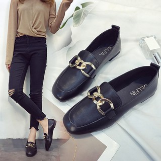 Giày búp bê phong cách retro xinh xắn dành cho nữ