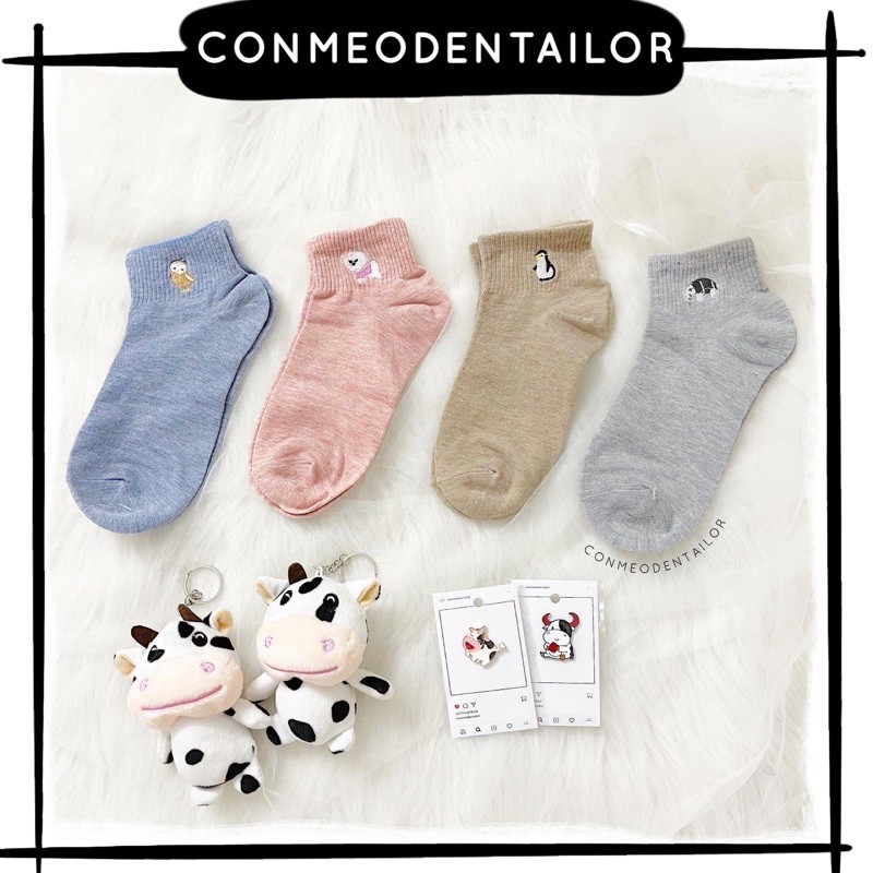 Vớ ngắn hình thú CONMEODENTAILOR