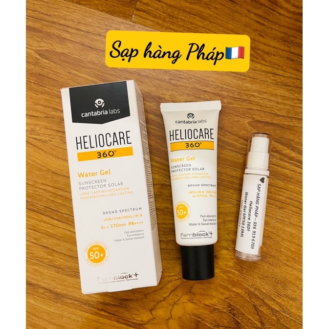 Kem chống nắng Heliocare 360 Water Gel SPF 50