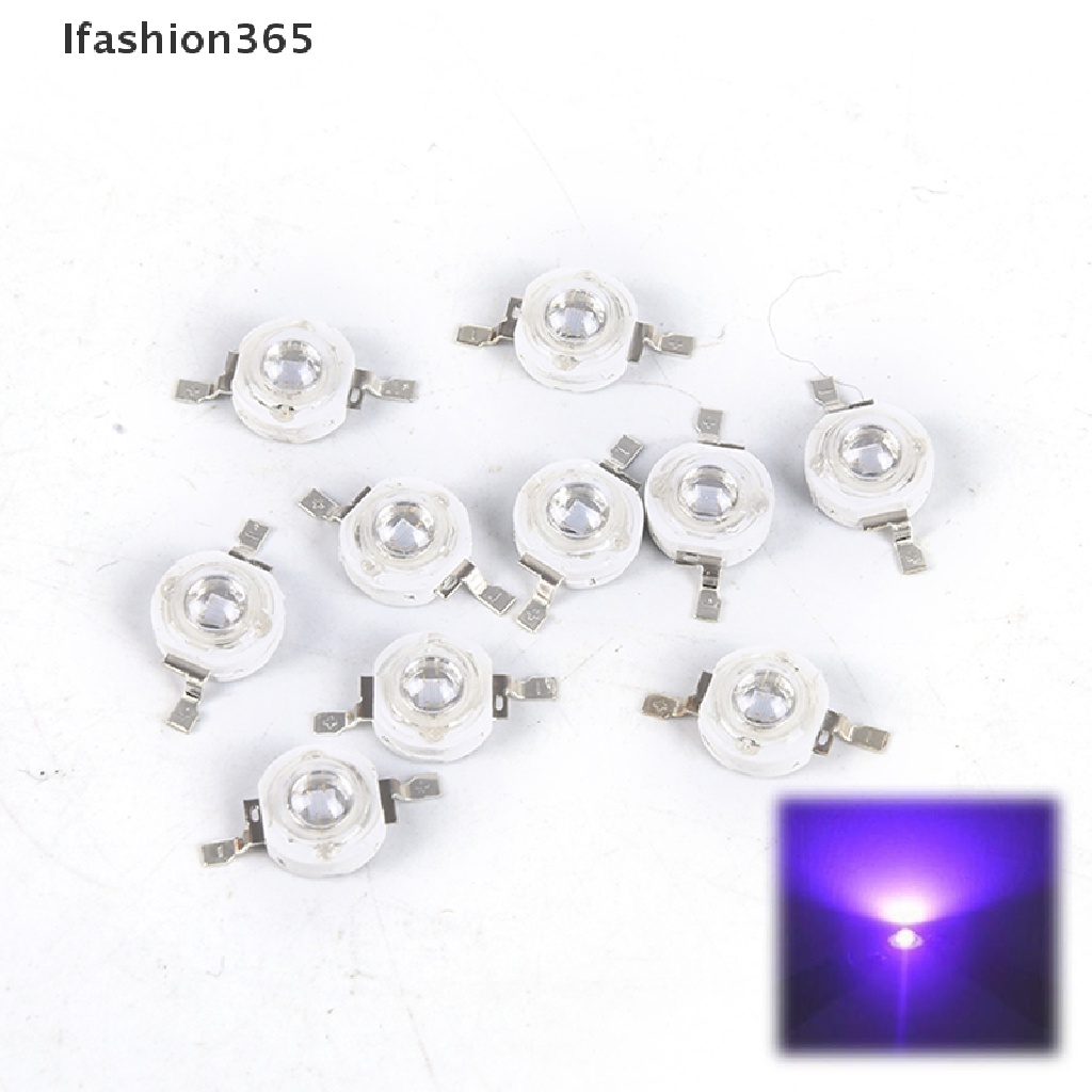Set 10 chip đèn LED UV 3w 395nm