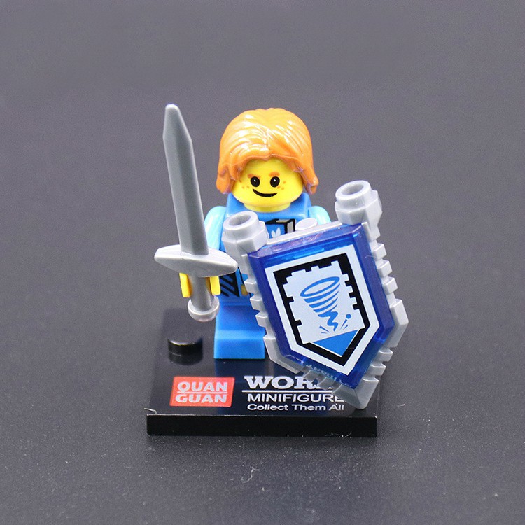 Đồ Chơi Minifigures Các Mẫu Nhân Vật Trong Nexo Knight Mẫu Siêu Đẹp Đủ Khiên Và Vũ Khí