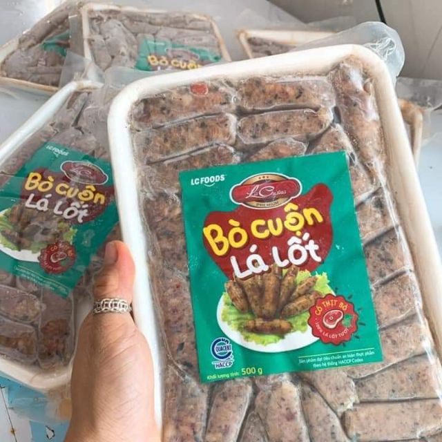Bò Cuộn Lá Lốt