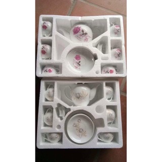Bộ ấm chén sứ bát tràng