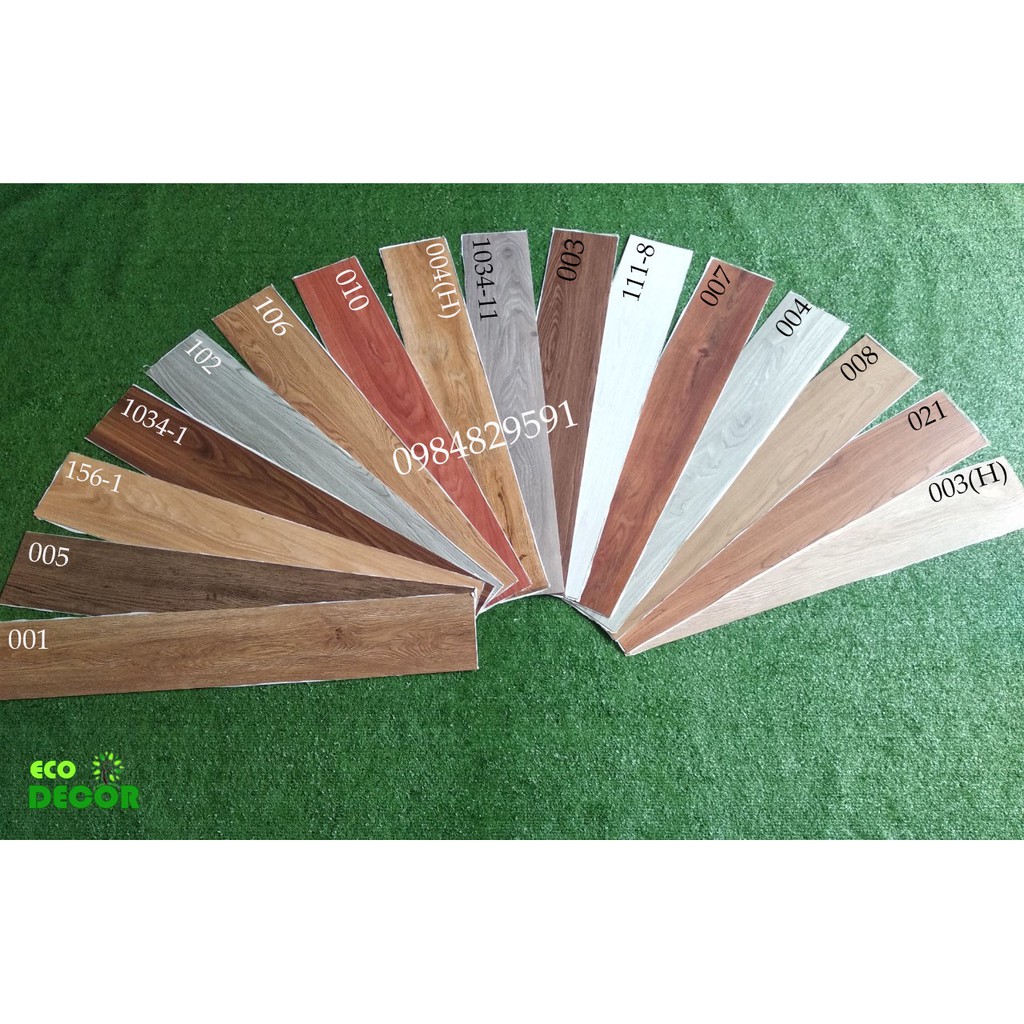 Siêu Rẻ_Miếng Dán Sàn Nhựa Vân Gỗ Siêu Đẹp- Sẵn Keo Dính