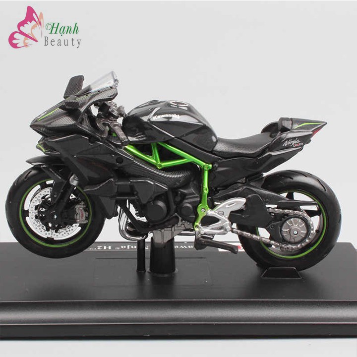 MÔ HÌNH 1:18 XE MÔ TÔ KAWASAKI H2R MAISTO