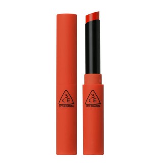 Set son 3CE Slim Velvet Lip Color Màu Vermilion – Đỏ Cam
