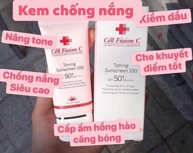 Kem chống nắng Cell fushion C