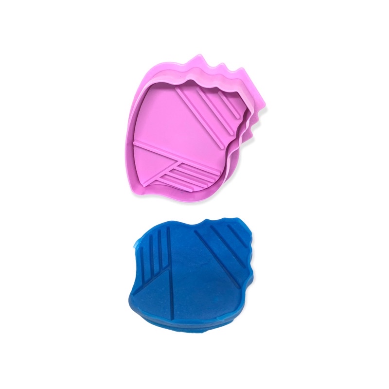 Khuôn ấn chủ đề sinh vật biển 4 khuôn to như hình