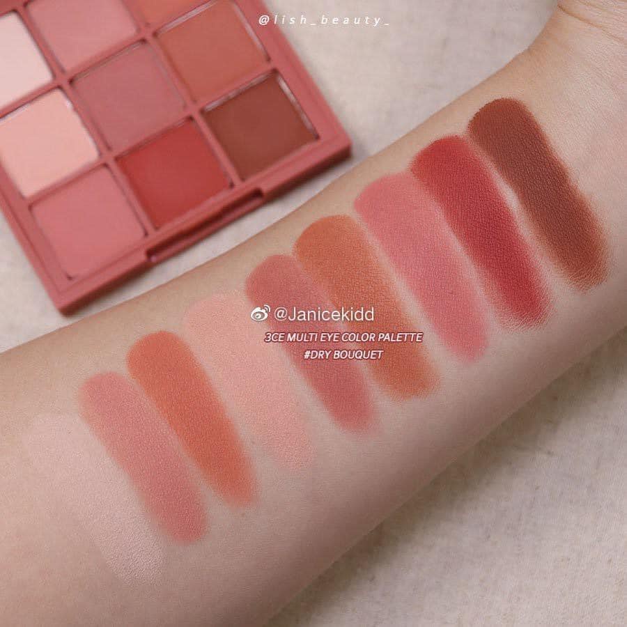 BẢNG PHẤN MẮT 3CE MULTI EYE COLOR PALETTE- DRY BOUQUET