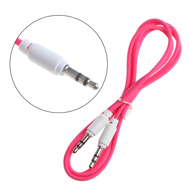 Dây cáp âm thanh nối dài 1m với giắc cắm 3.5mm tiện dụng