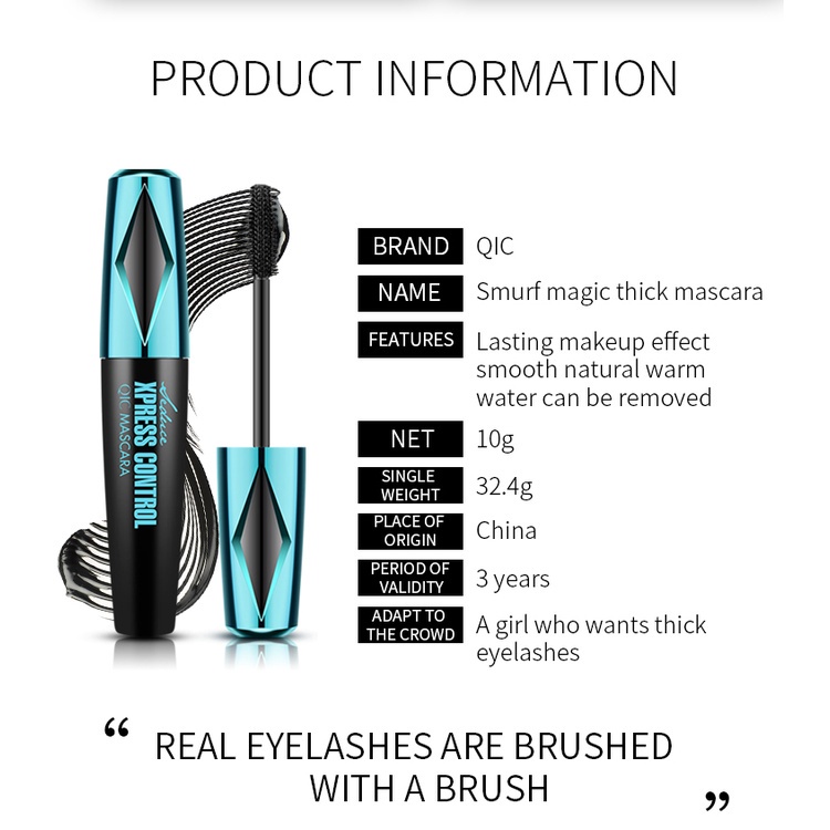 (Hàng Mới Về) Mascara Sợi Tơ 4d Kháng Nước Lâu Trôi Chuốt Mi Cong Vút Và Dày Hơn Hiệu Quả | BigBuy360 - bigbuy360.vn