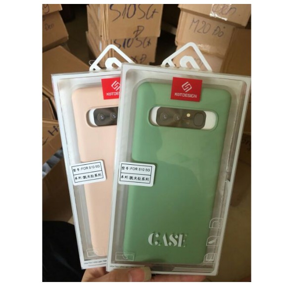 Ốp lưng dẻo màu KT Cho Galaxy S10 5G Silicon mềm chống bẩn