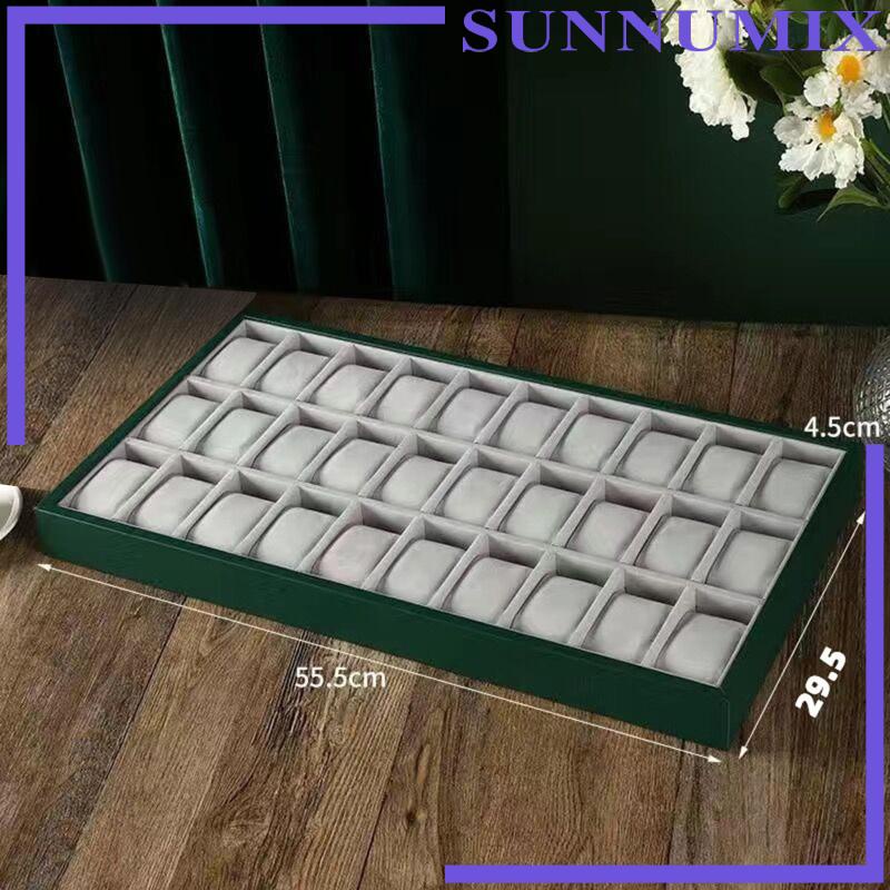 [Sunnimix] Khay Đồng Hồ Có Thể Xếp Chồng Lên Nhau Cho Nam Và Nữ