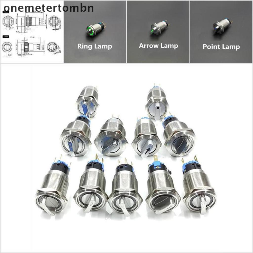 Công Tắc Xoay 2 / 3 Vị Trí Có Đèn Led Chống Thấm Nước | BigBuy360 - bigbuy360.vn