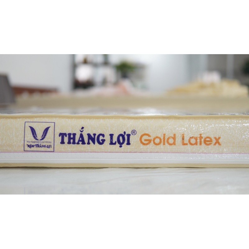 Nệm cao su thiên nhiên Gold Latex THẮNG LỢI 10p(cm) đủ các size 1m0...1m2