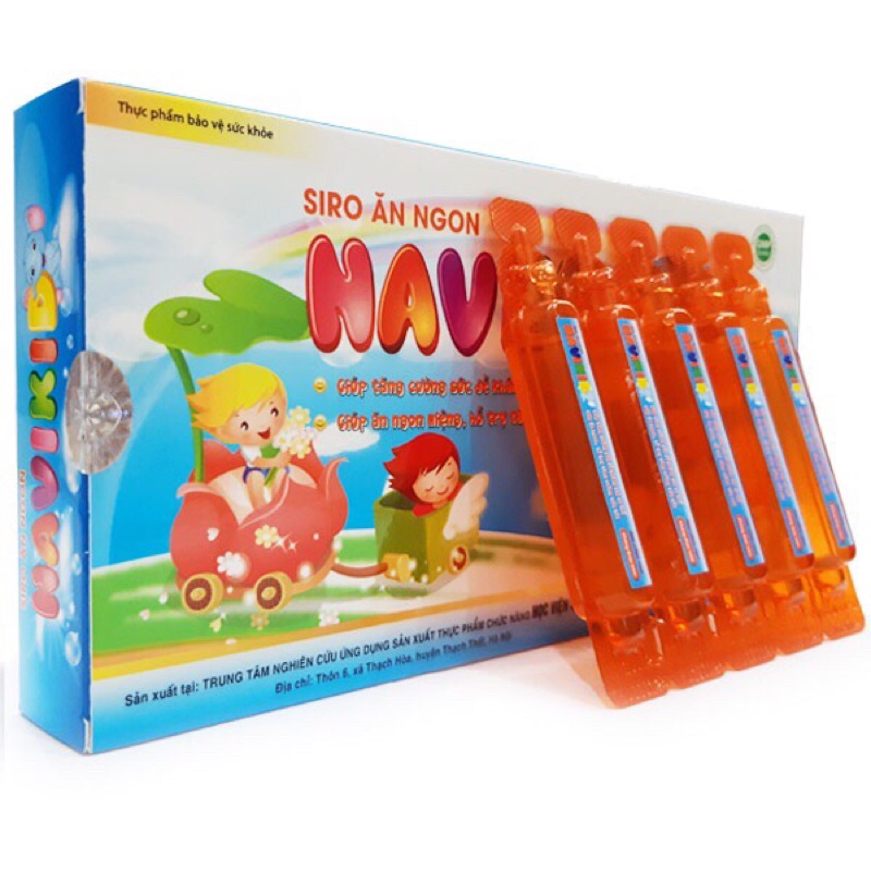 Siro ăn ngon, ngủ ngon NAVIKID Học Viện Quân Y