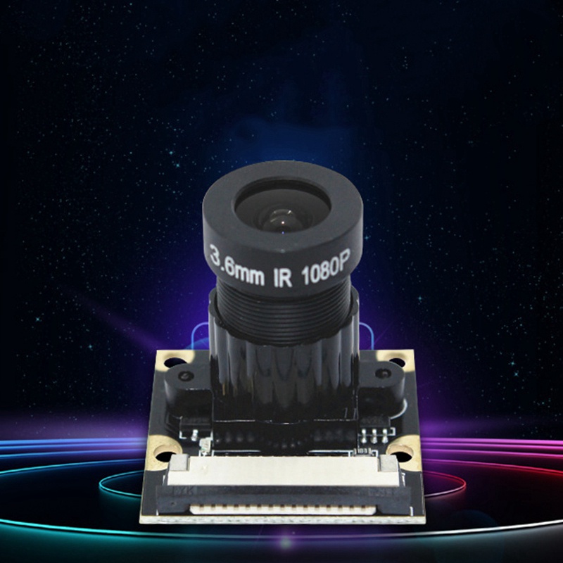 Camera 1080P 5 Million Pixels 1.8 Aperture 75 góc rộng OV5647 Chip cho Raspberry Pi 2/4/3B+