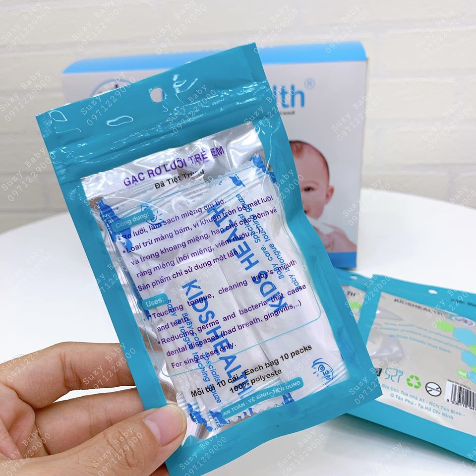 Gạc rơ lưỡi Kidshealth