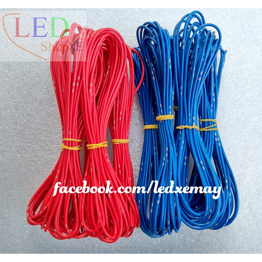 Dây điện 0.3mm tiêu chuẩn nhật - Cuộn 5m -20m