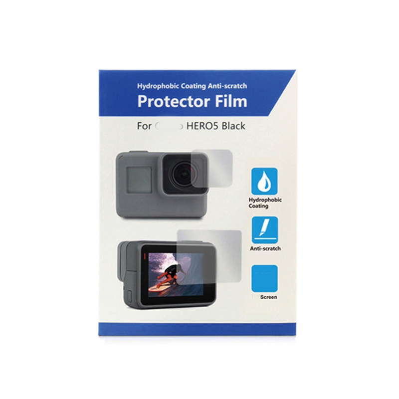 Bộ Kính Cường Lực Bảo Vệ Camera Go Pro Hero 5 6 7 Kèm Phụ Kiện