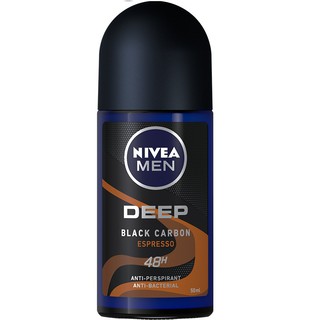 Lăn Ngăn Mùi Nivea Men Than Đen Hương Espresso 50ml, Nâu