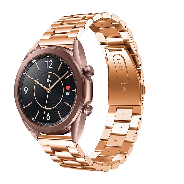 Dây Đeo Bằng Thép Không Gỉ Cho Đồng Hồ Thông Minh Samsung Galaxy Watch 3 41mm / 45mm