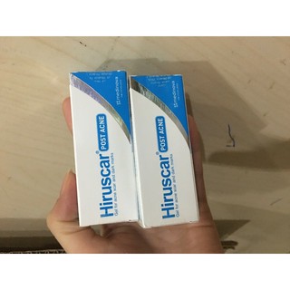 Gel mờ thâm và sẹo mụn Hiruscar post acne 5g