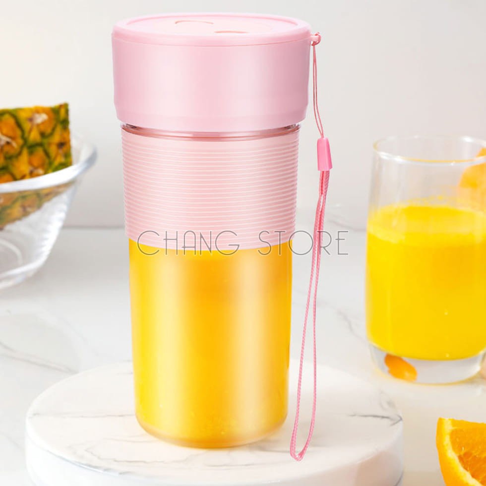 Máy Xay Sinh Tố Cầm Tay Mini Portable JB Hàng Nhập Khẩu 300ML, Cốc xay sinh tố hoa quả cao cấp, tiện lợi