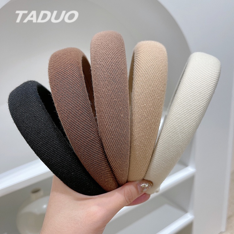 Băng đô vải tùy chọn màu sắc thời trang thu đông dành cho nữ