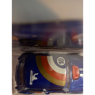 Xe mô hình Hot Wheels Morris Mini, Hotwheels Basic Tem Michelin