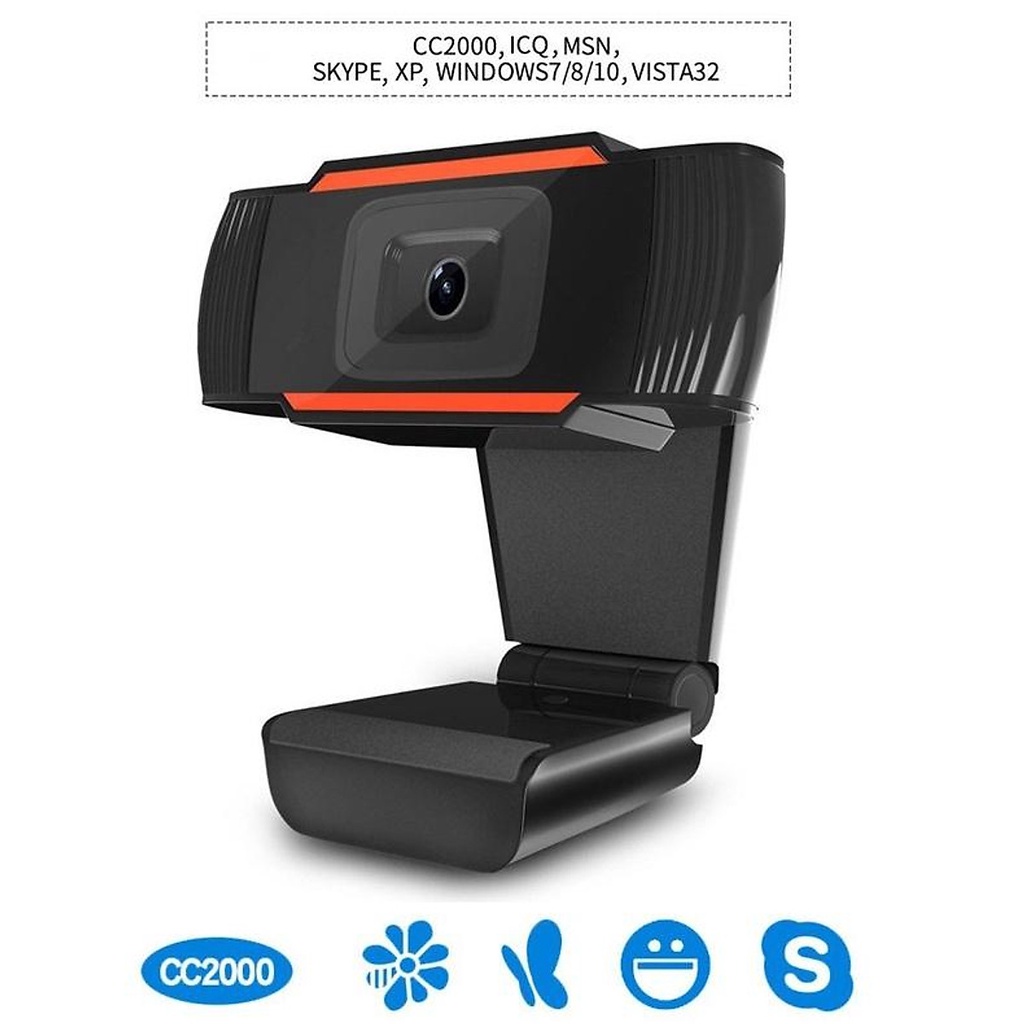 WEBCAM HD X2 1080P Livestream Tích Hợp Micro, WEBCAM Học Online Full HD Siêu Nét Chân Kẹp, WEBCAM Giá Rẻ Bảo Hành 3Tháng