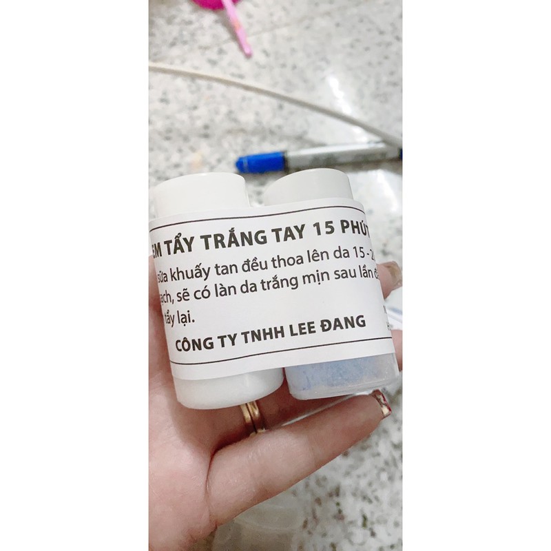 Kem tẩy da mạnh 1 lố 10 cặp