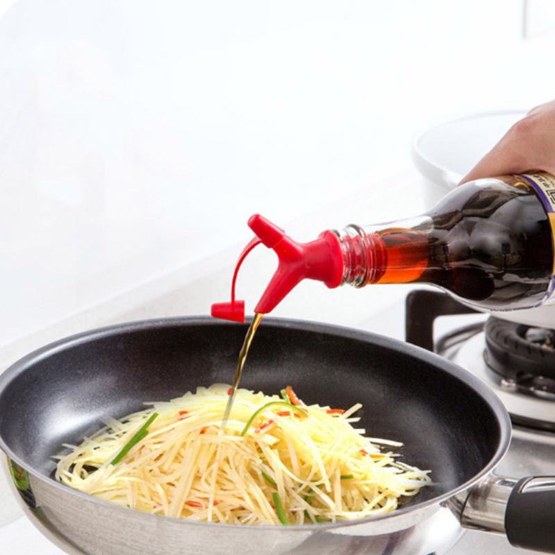 Nút miệng chai ANAEAT bằng silicon đậy chai dầu / nước chấm tiện lợi