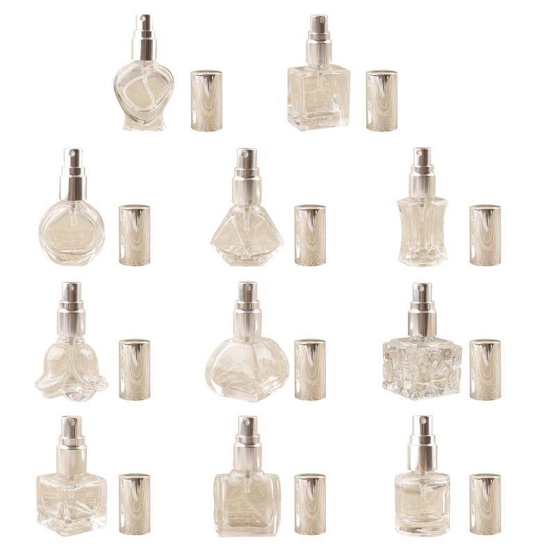 Bộ 3 Chai Rỗng 10ml Dùng Đựng Mỹ Phẩm / Kem / Mẫu Thử Cho Nhà Tắm