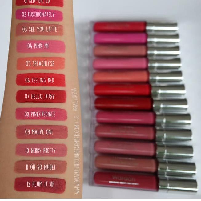 (hàng Mới Về) Son Kem Lì Trang Điểm Môi Lâu Trôi Wardah | BigBuy360 - bigbuy360.vn