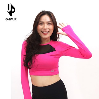 Áo tập Gym Yoga Aerobic thun 4 chiều mát lạnh thấm hút mồ hôi cực tốt OPY101