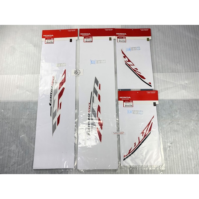 Bộ tem VARIO 150 2020 Trắng đỏ nhập chính hãng Honda Indo