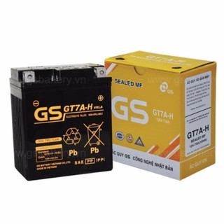 Bình ắc quy khô gs gt7a-h