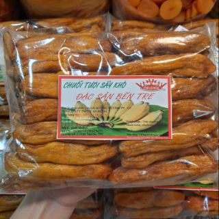 Chuối Trái Bến Tre Sấy Dẻo Không Đường (1 kg)