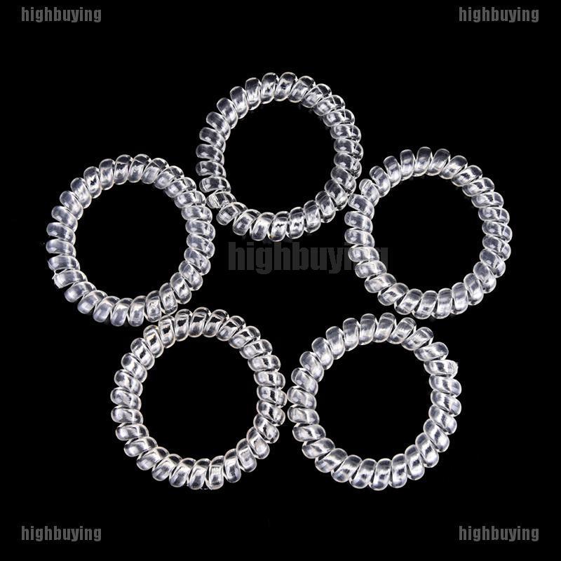 Set 5 Dây BuộC TóC NhựA Co GiãN ThờI Trang Cho Nữ